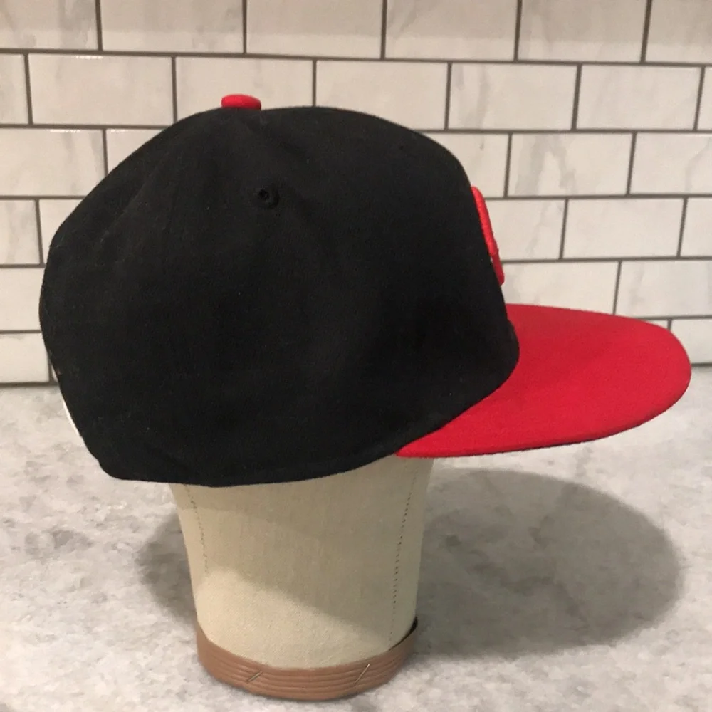 Cincinnati Reds Baseball Cap Mens Black Red New Era Dad Hat‎ Official On Field